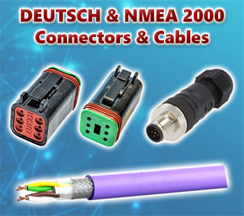 Deutsch & NMEA 2000 connectors & cables